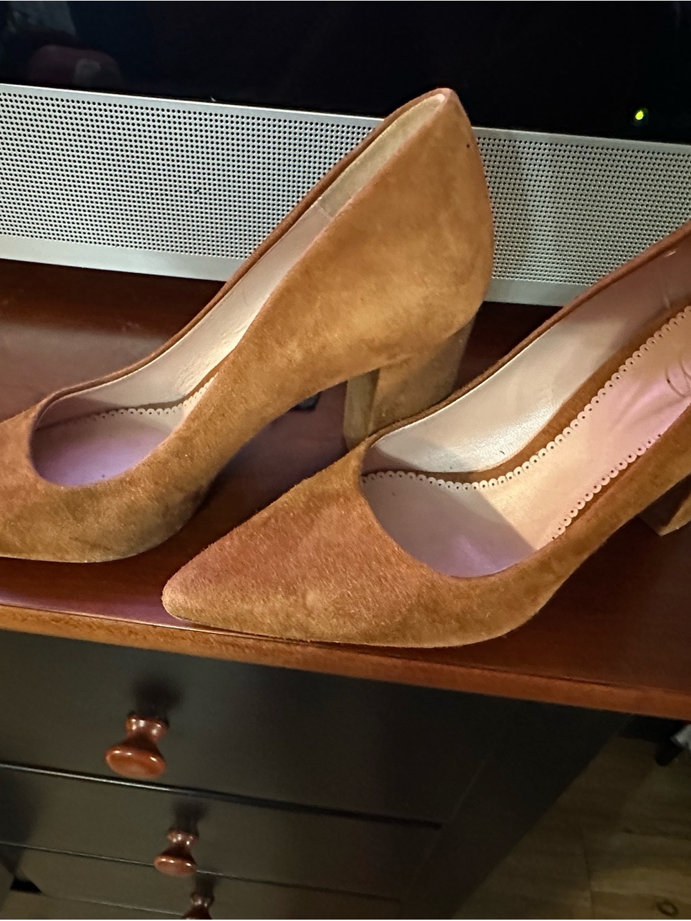 Emmy London Josie Block Heels caramel 38